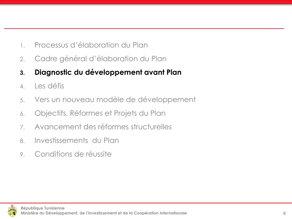 processus d laboration du plan 2