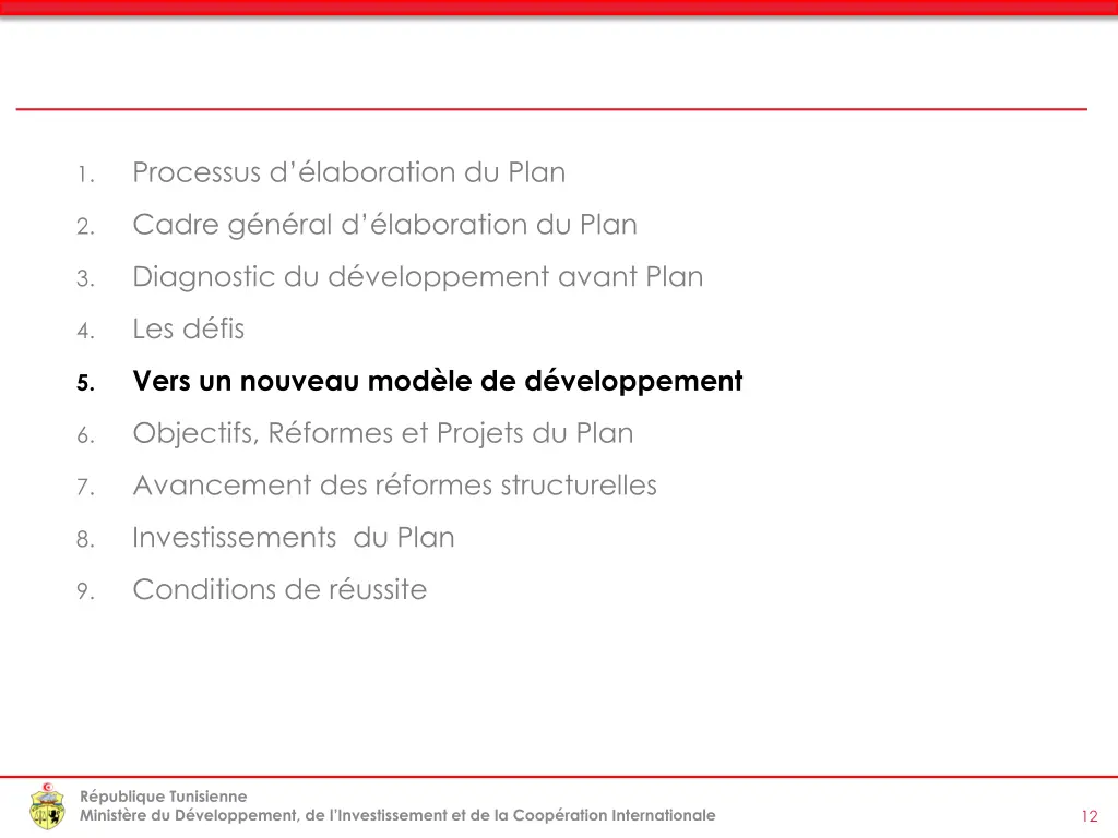 processus d laboration du plan 4