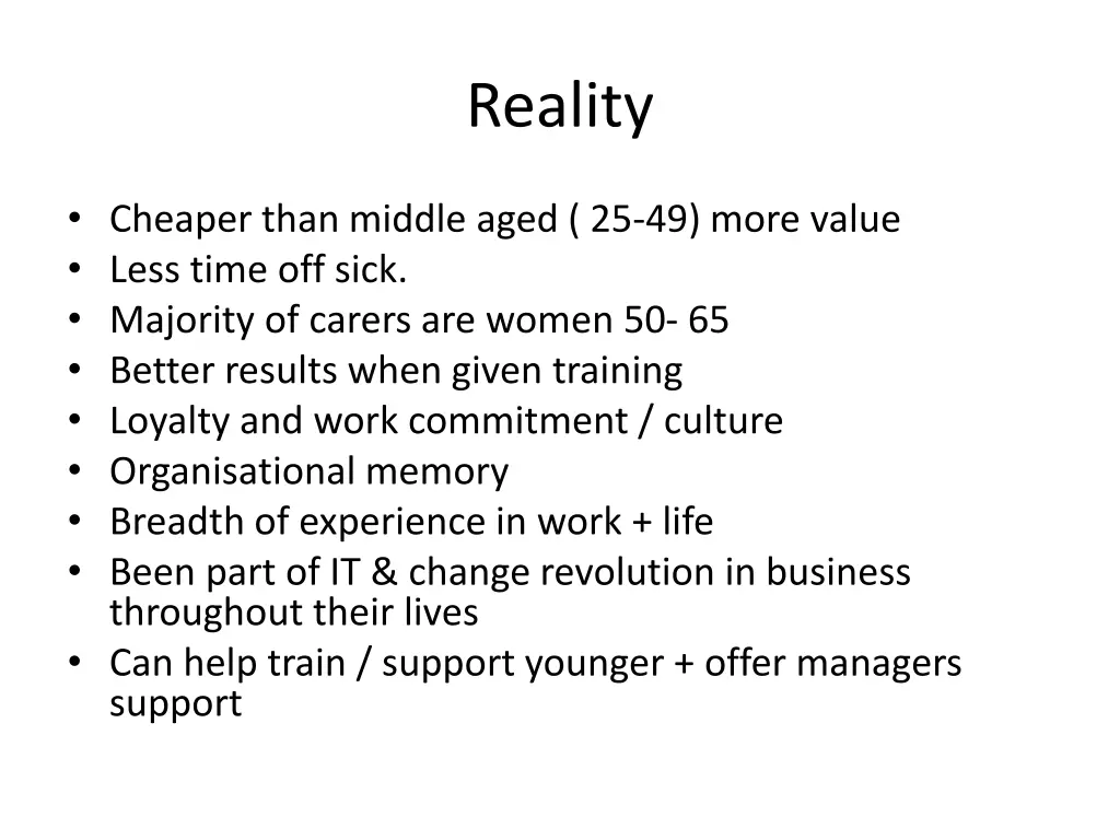 reality