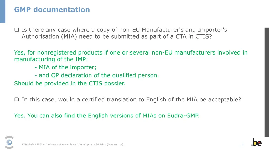 gmp documentation