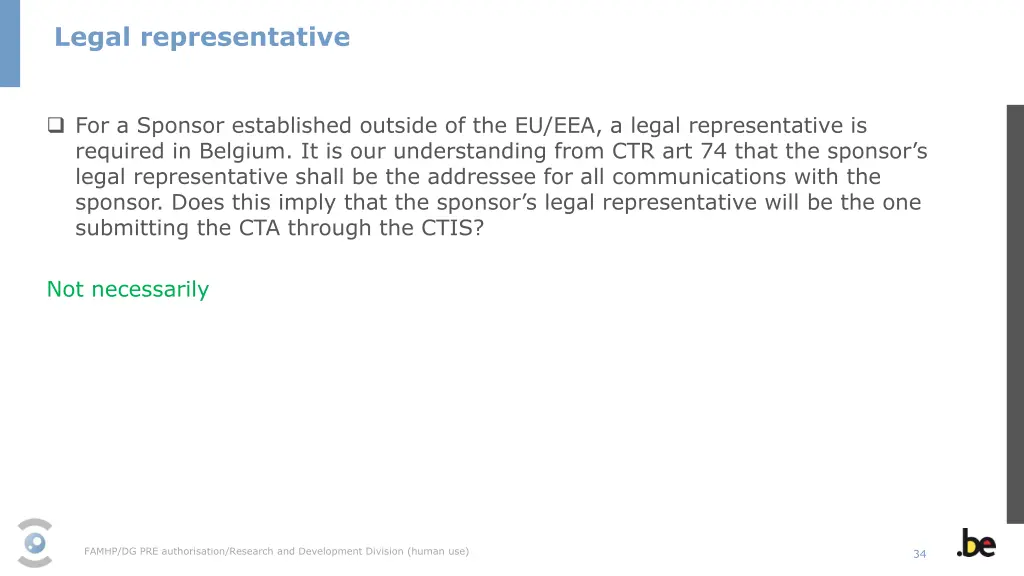 legal representative