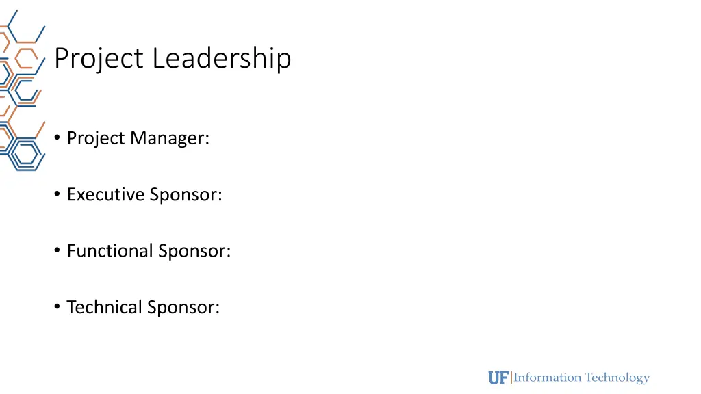 project leadership