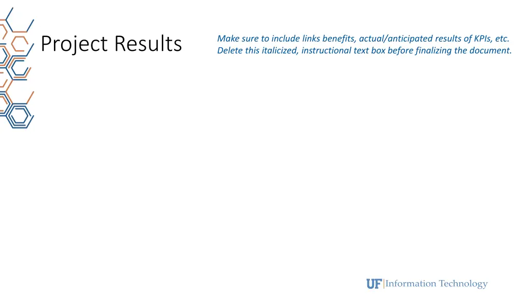 project results