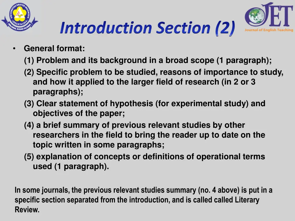 introduction section 2