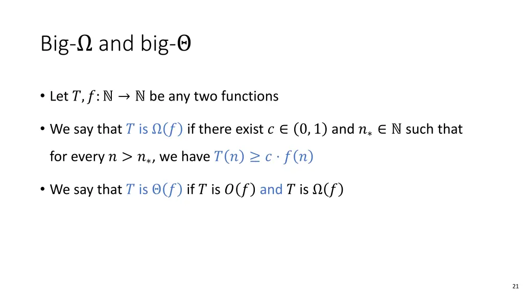 big and big