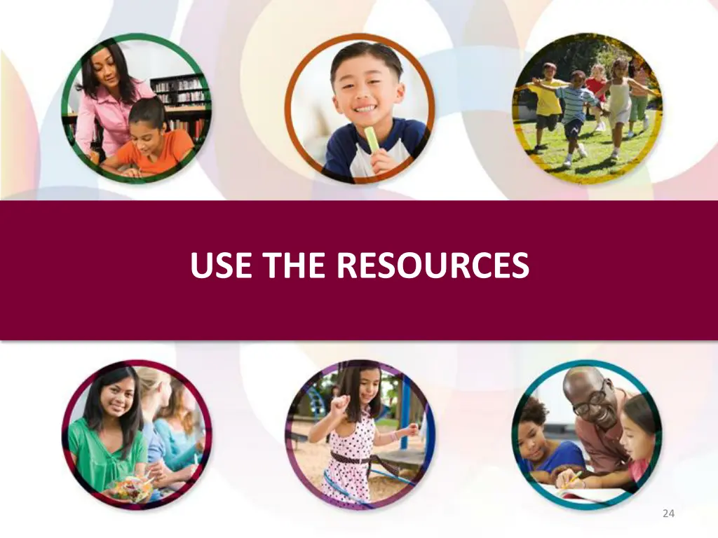 use the resources