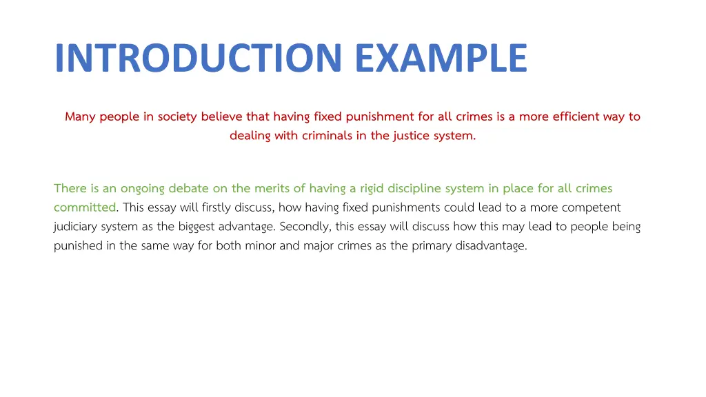 introduction example