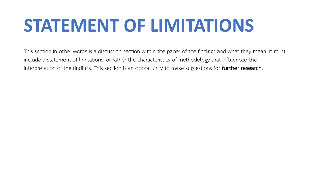 statement of limitations