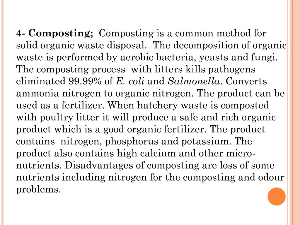 4 composting composting is a common method