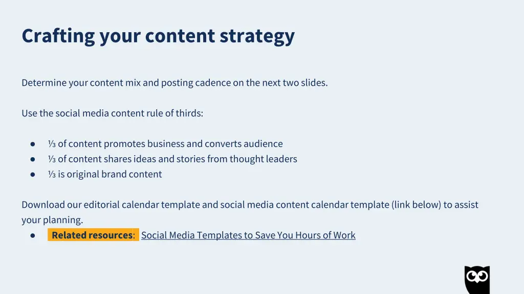 crafting your content strategy