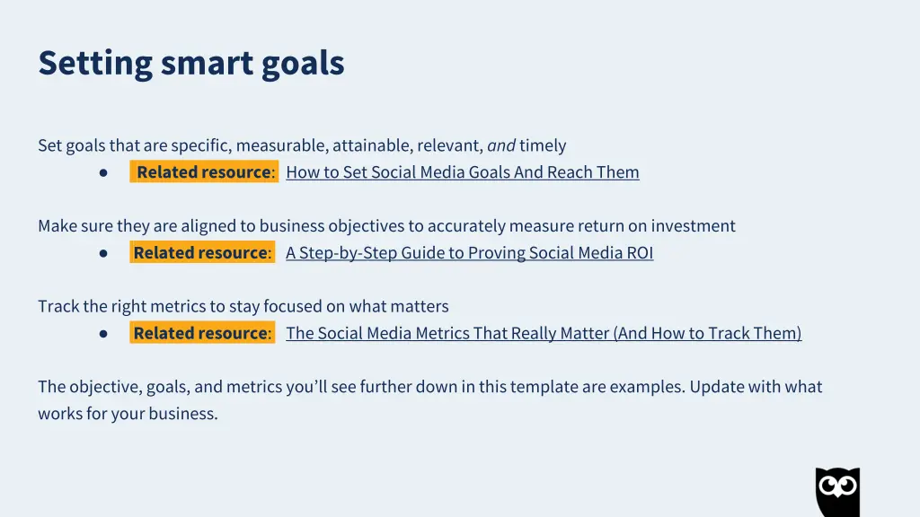 setting smart goals