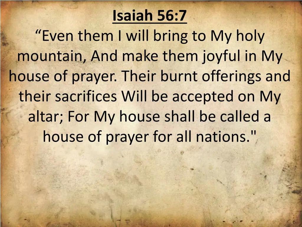 isaiah 56 7