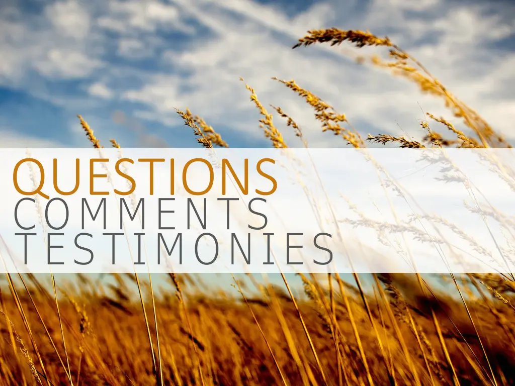 questions