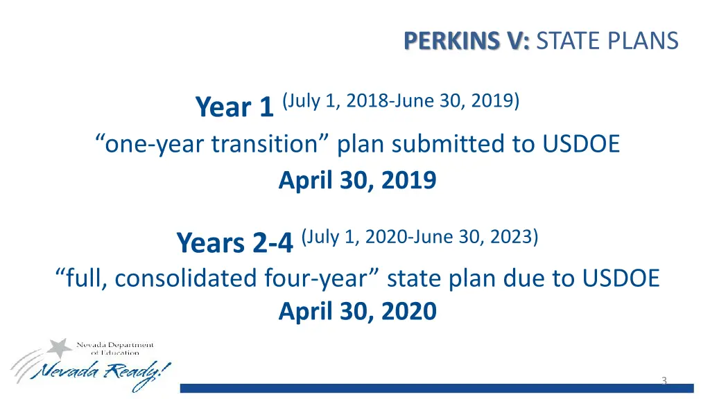 perkins v state plans