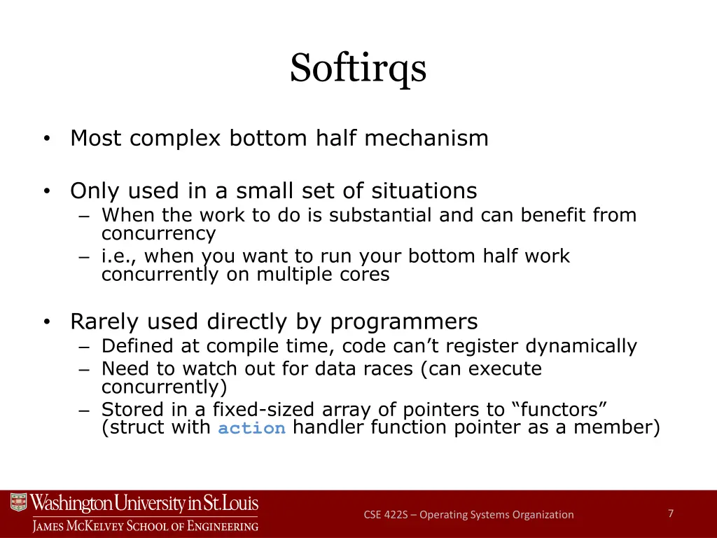 softirqs