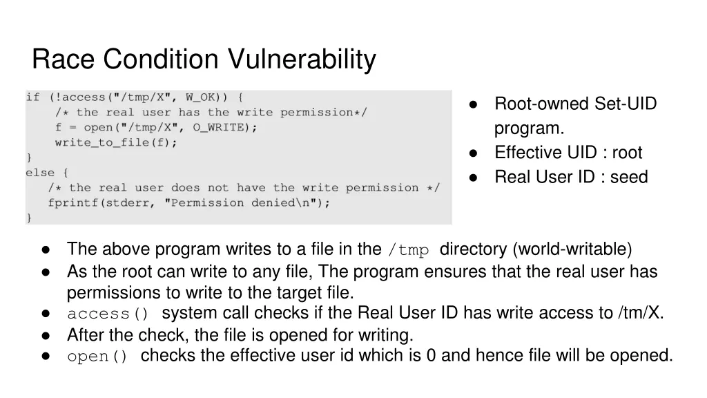 race condition vulnerability 1