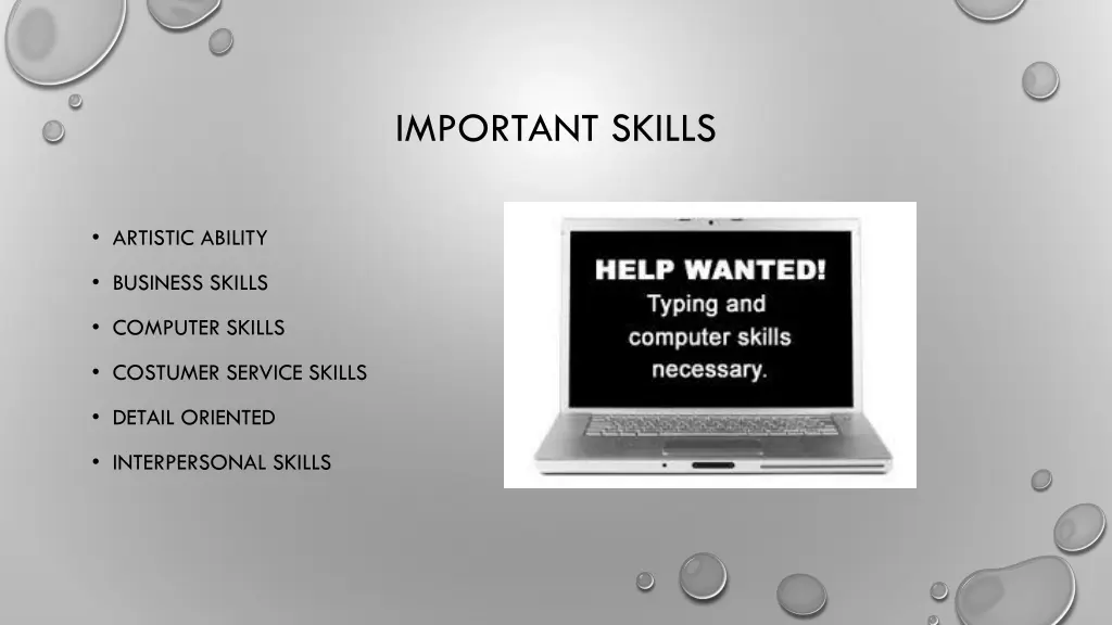 important skills