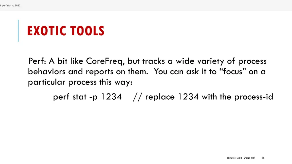 perf stat p 2087