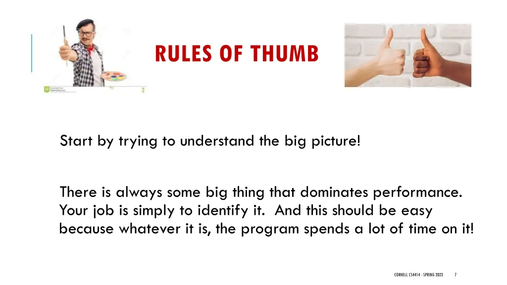 rules of thumb 1