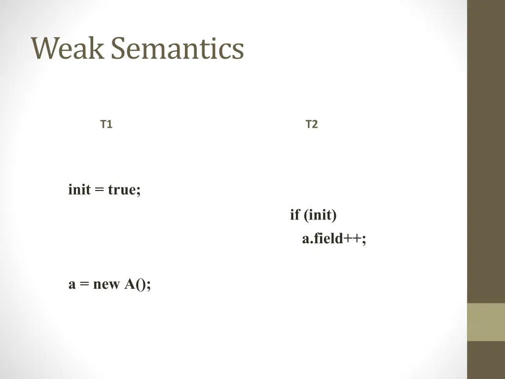 weak semantics 3