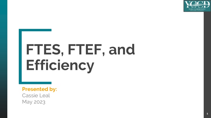 ftes ftef and efficiency
