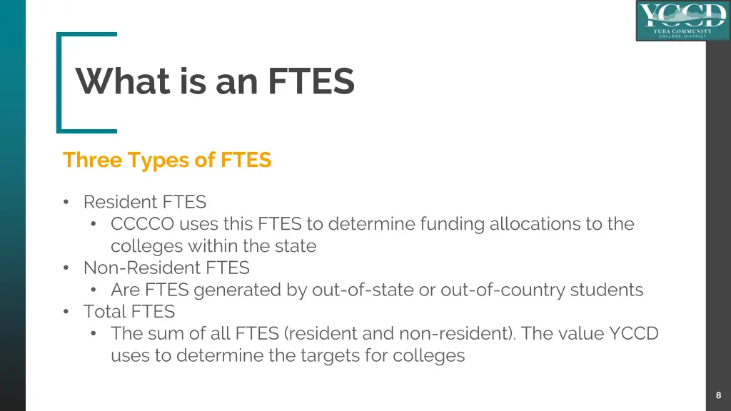 what is an ftes 1