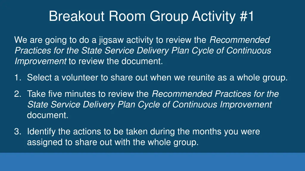 breakout room group activity 1