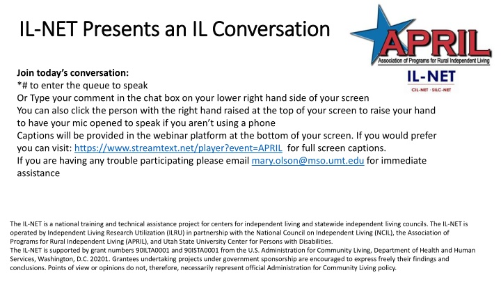 il il net presents an il conversation