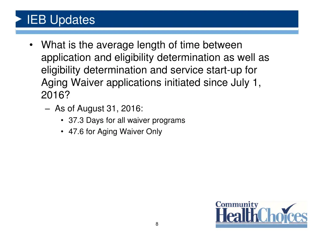 ieb updates 2