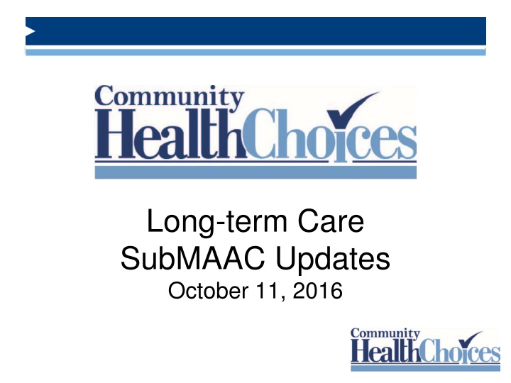 long term care submaac updates october 11 2016