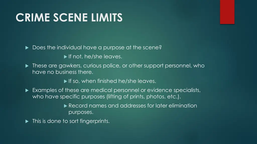 crime scene limits 1
