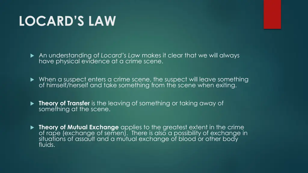 locard s law 1