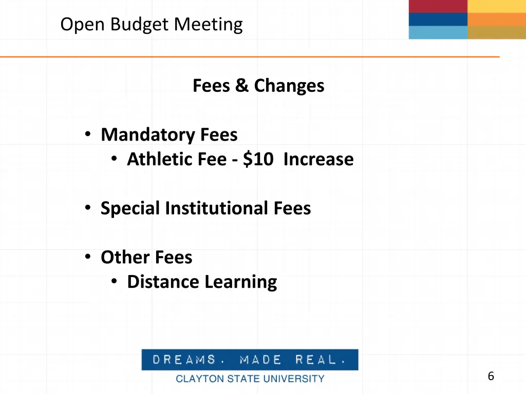 open budget meeting 4