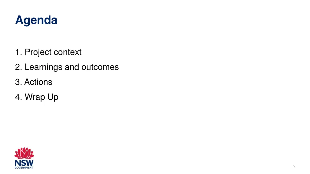 agenda