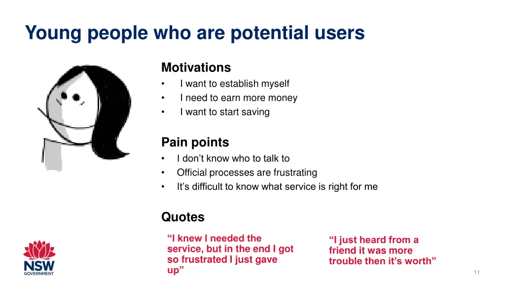 young people who are potential users