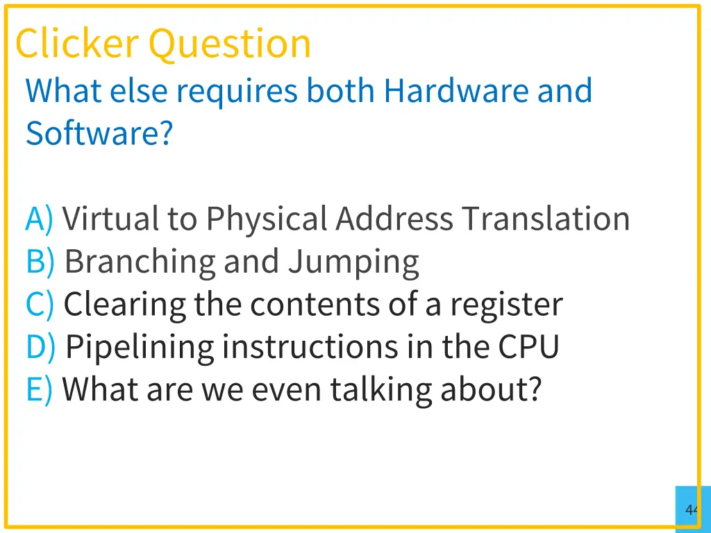 clicker question 3