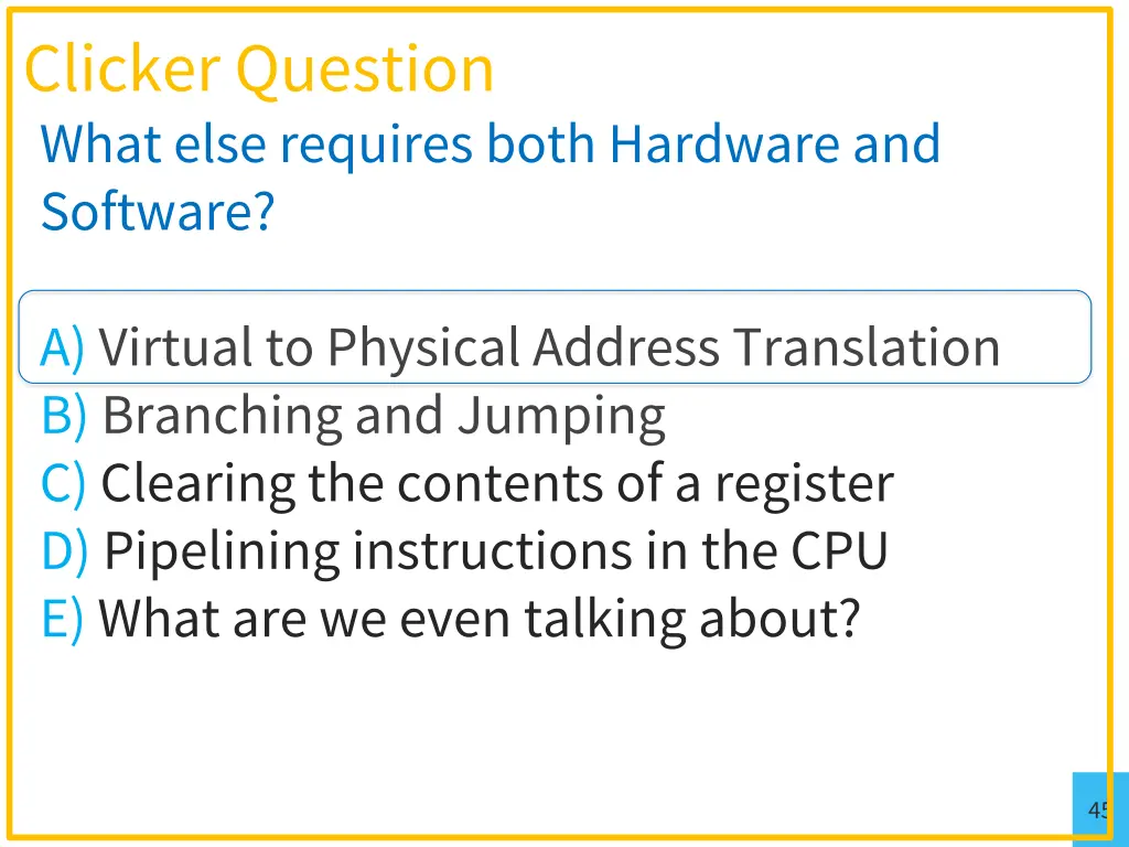 clicker question 4