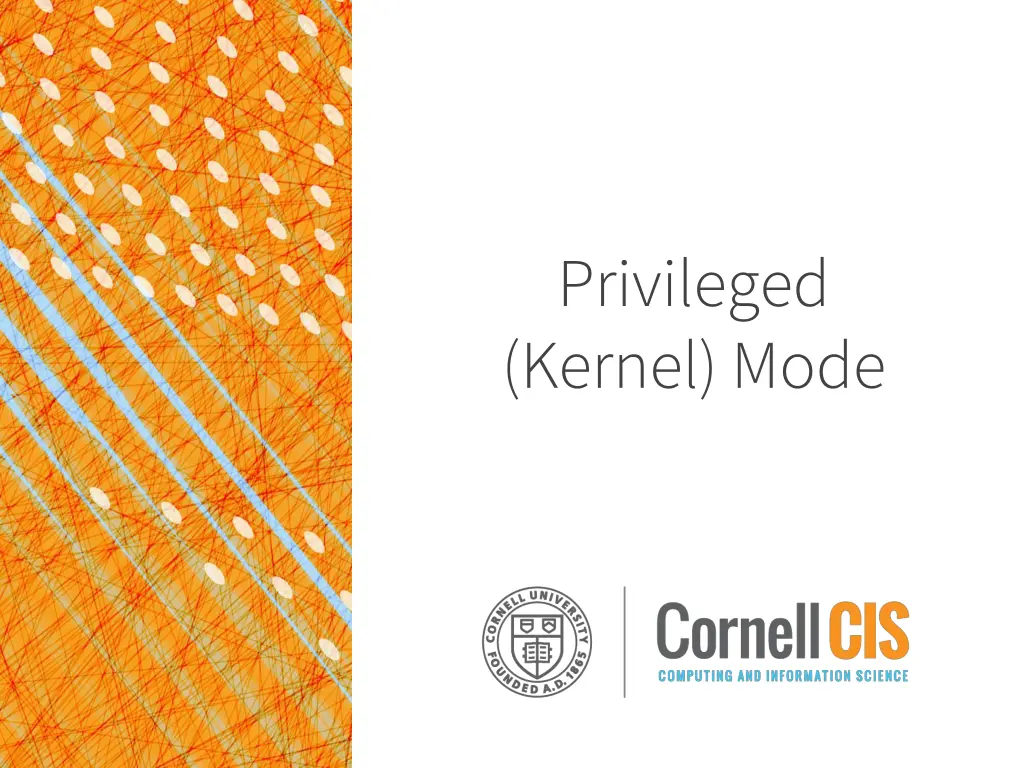 privileged kernel mode