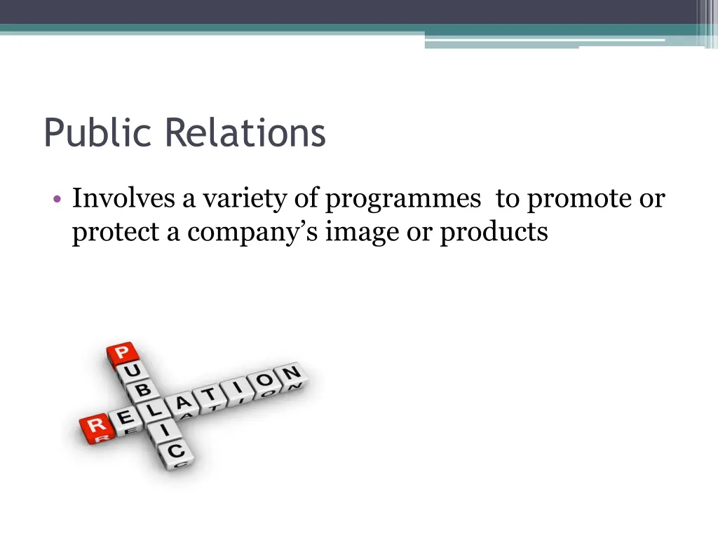 public relations