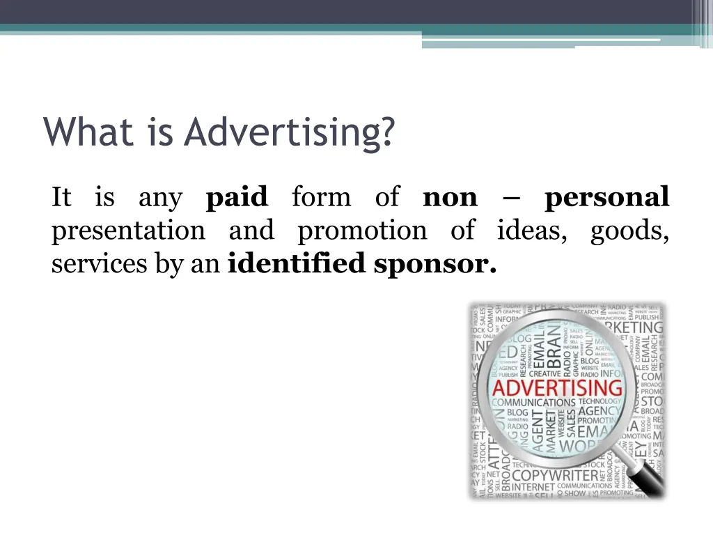 what is advertising