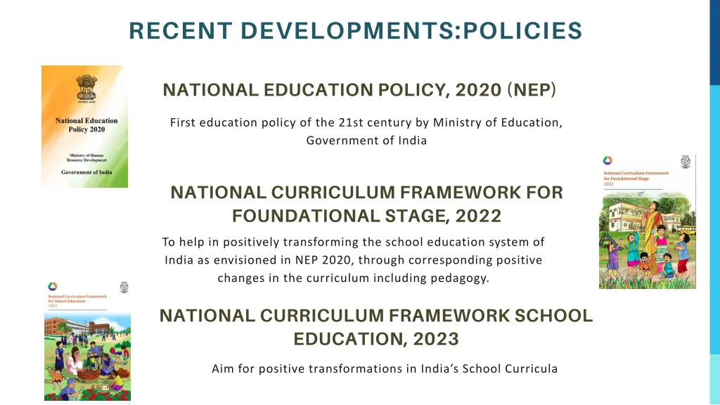 recent developments policies