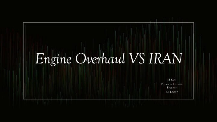 engine overhaul vs iran