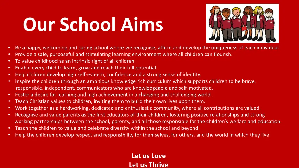 our school aims