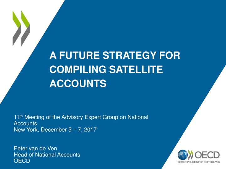 a future strategy for compiling satellite accounts