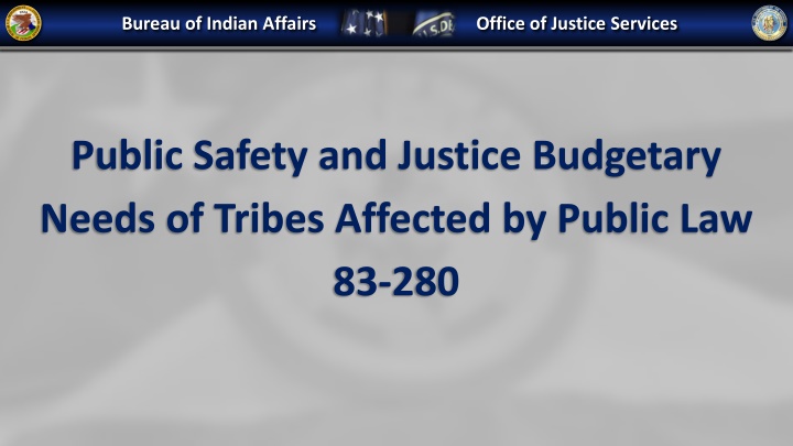 bureau of indian affairs office of justice