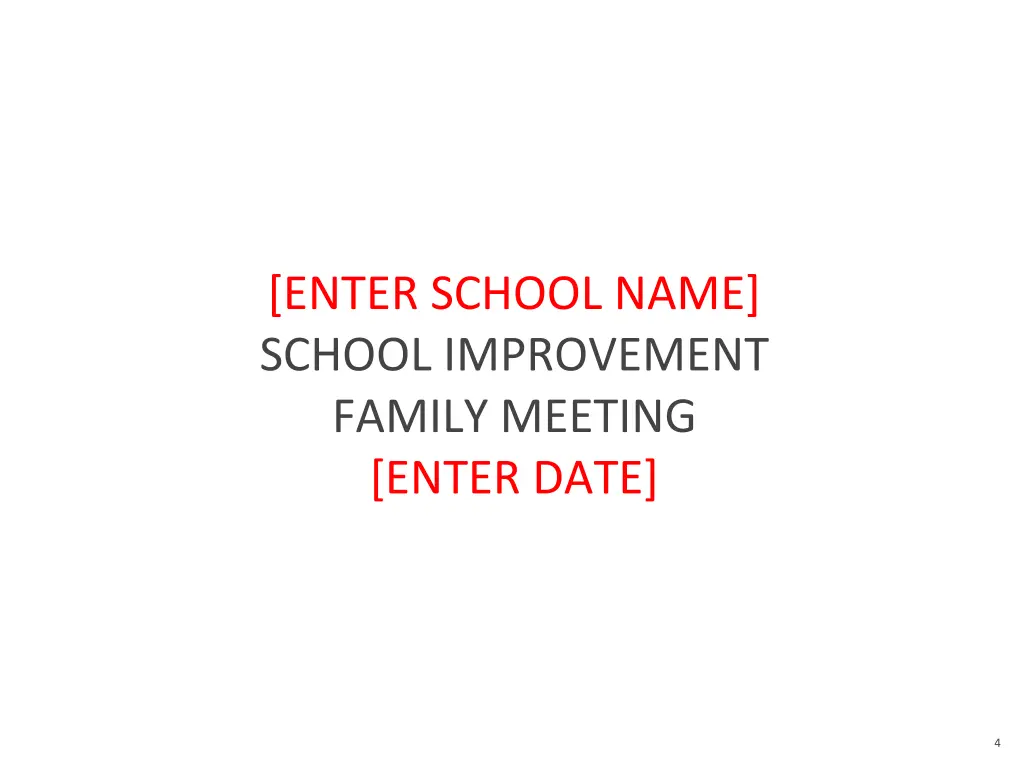 enter school name school improvement family