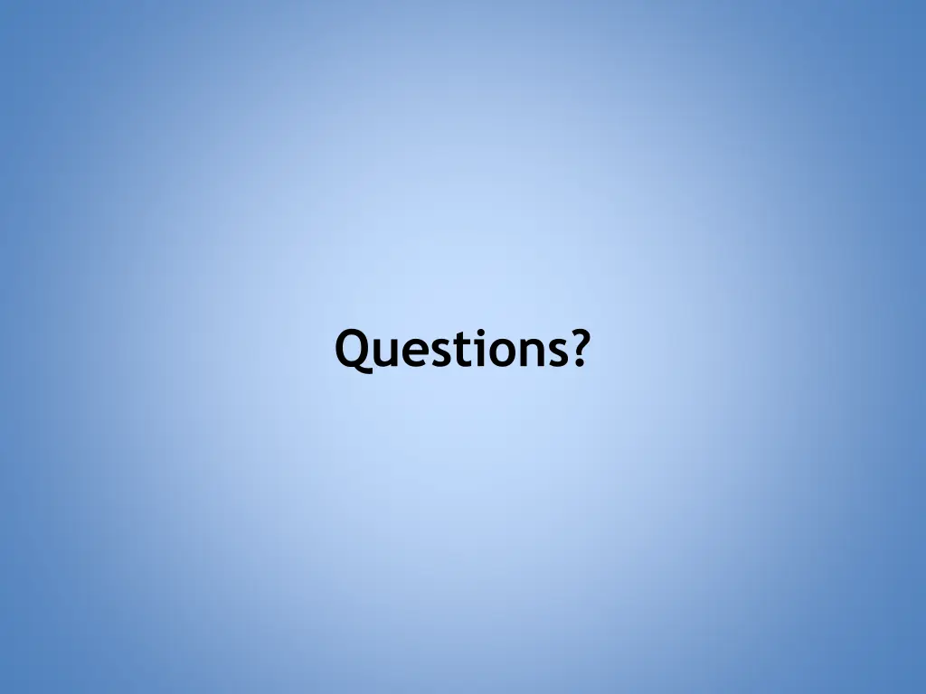 questions