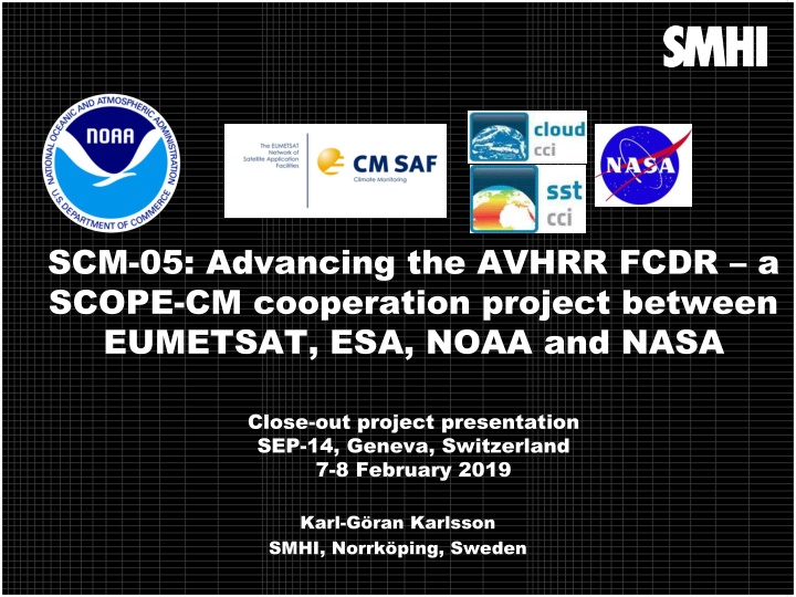 scm 05 advancing the avhrr fcdr a scope