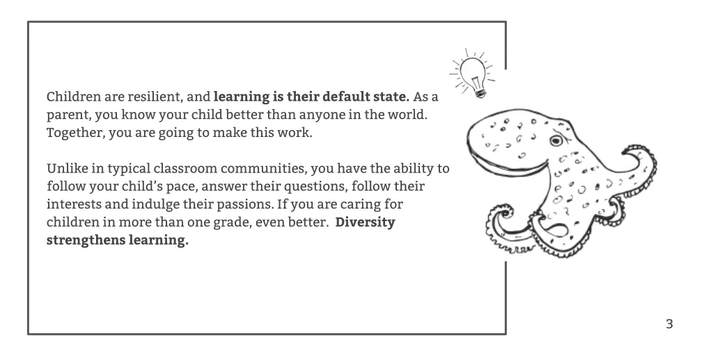 children are resilient and learning is their