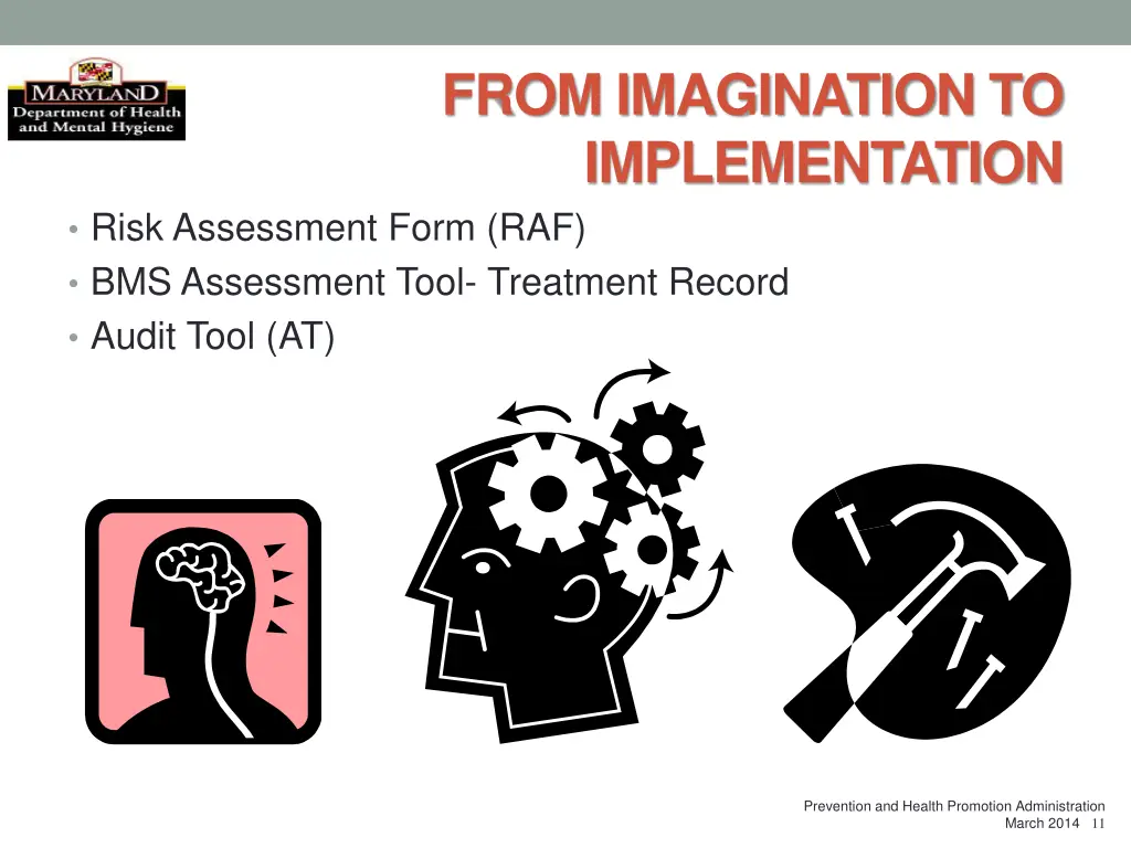from imagination to implementation